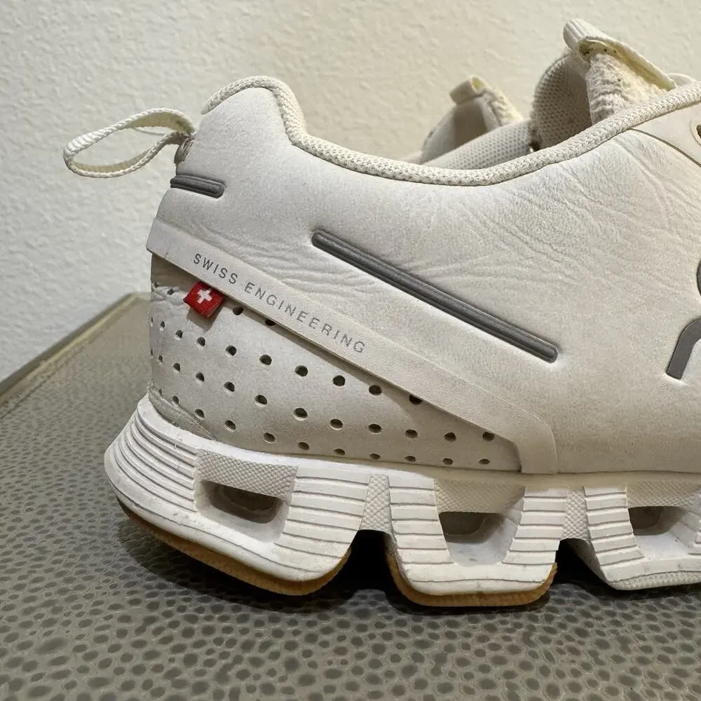 ON CLOUD TERRY WOMEN'S RUNNING SHOES SNEAKERS WHITE SIZE 8